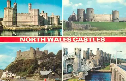 United Kingdom North Wales castles
