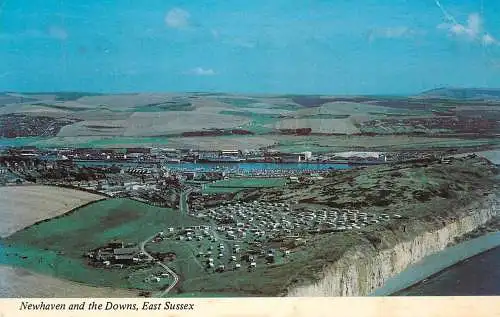 United Kingdom Sussex Newhaven and the downs