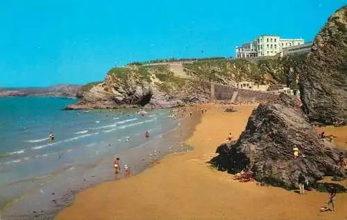 United Kingdom England Newquay Great Western beach 1987
