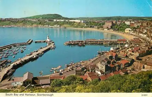 United Kingdom England Scarborough South Bay and Harbour