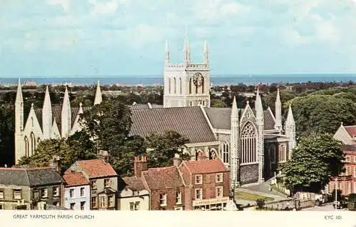 United Kingdom England  Great Yarmouth parish church