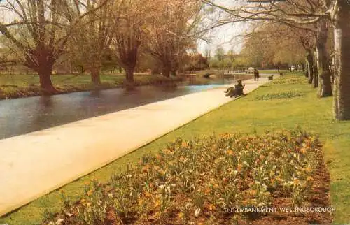 United Kingdom England Wellingborough embankment