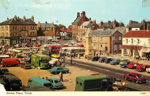 United Kingdom England Thirsk market place