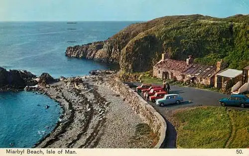 United Kingdom Isle of Man Miarbyl beach