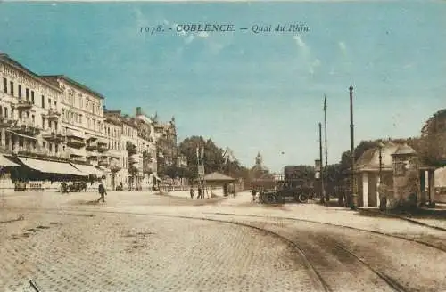 Germany Koblenz Quai du Rhin