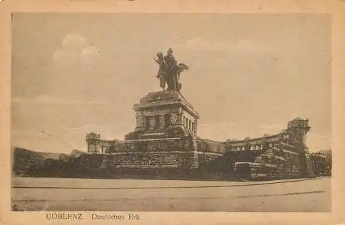 Germany Koblenz Deutsches Eck