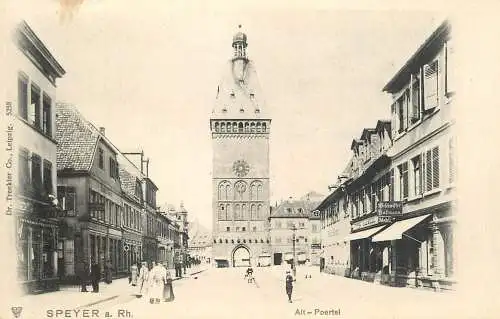 Germany Speyer am Rhein Alt Poertel