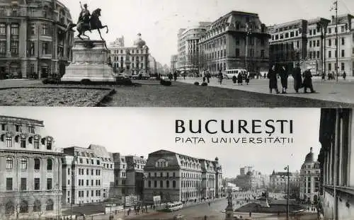 Romania Bucuresti Piata universitatii