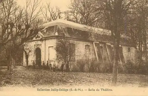 CPA France collection Juilly college salle de theatre