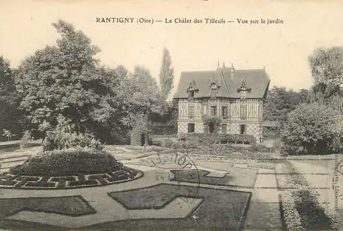 CPA France Rantigny le chalet des Tilleuls