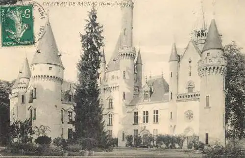 CPA France chateau de Bagnac