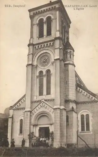 CPA France Dauphiine Chapareillan eglise