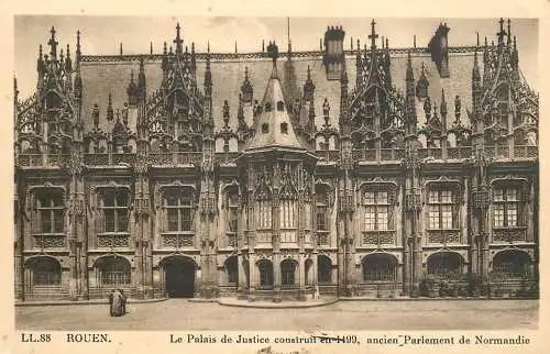 France Rouen le palais de Justice