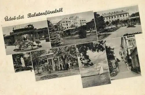 Hungary udvozlet Balatonfuredrol