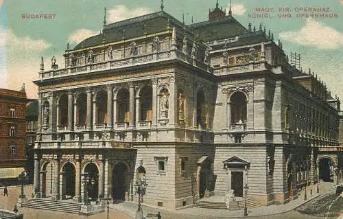 Hungary Budapest Magy. Kir. Operahaz