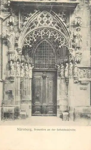 Germany Nurnberg Brautture an der Sebalduskirche