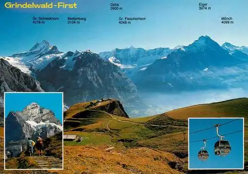 Switzerland Grindelwald First telecabine