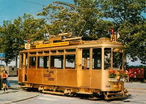 Switzerland gold tramway Zurich