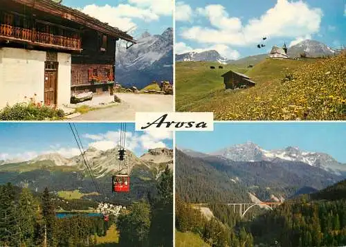 Switzerland Arosa Egga Huus Weisshorn