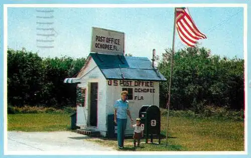 United States FL Florida Ochopee post office