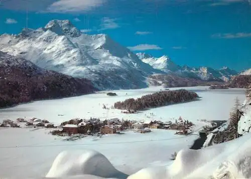 Switzerland Sils Baselgia Oberengadin 1988