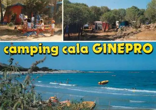 Italy Orosei camping Cala Ginepro 1988