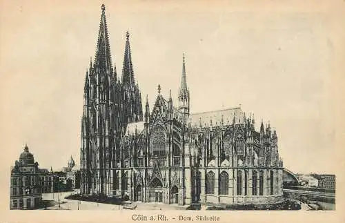 AK Deutschland Coln a Rhein dom