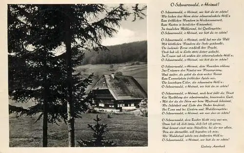 Germany Schwarzwald poem