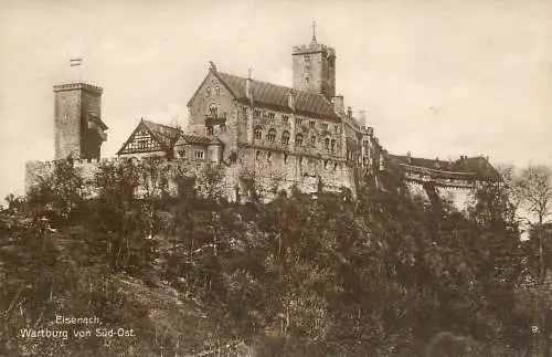 Germany Eisenach Wartburg von Sud Ost