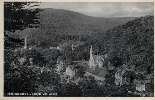 Germany Schlangenbad Taunus von Osten