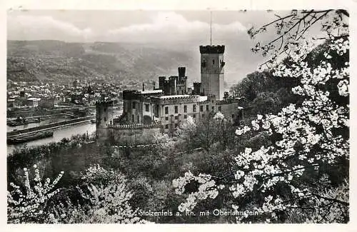 Germany Stolzenfels a. Rhein mit Oberlannstein