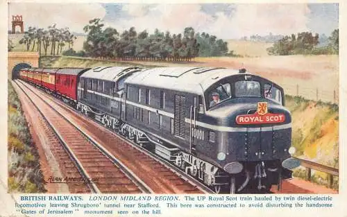 British railway history London Midland region Royal Scot