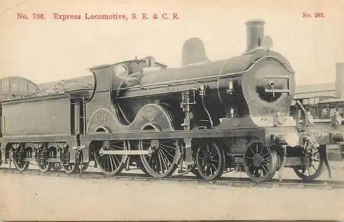British railway history Express locomotive