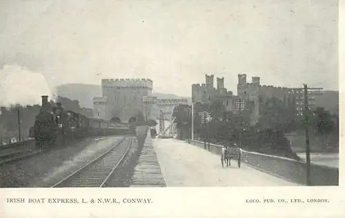 British railway history Irish Boat Express Conway