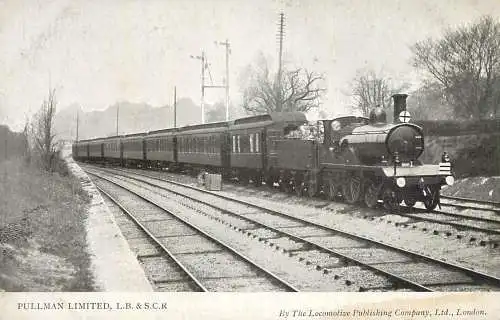 British railway history Pullman limited