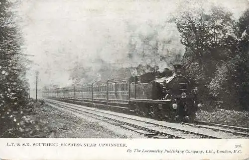 British railway history Southend Express Upminster