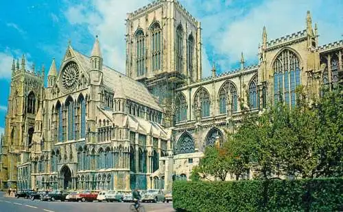 Postcard United Kingdom England York minster