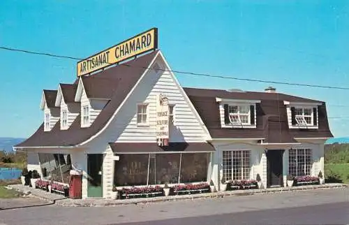 Postcard Canada Artisanat Chamard shop