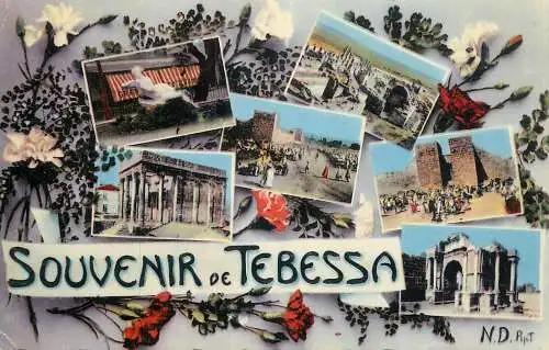 Postcard Algeria Tébessa