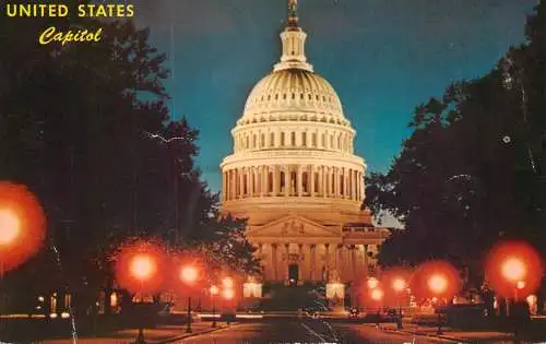 Postcard United States Washington D.C. Capitol