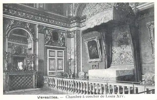 France Versailles chateauchambre a coucher de Louis XIV