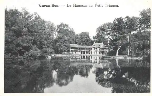 France Versailles chateau le hameau au Petit Trianon
