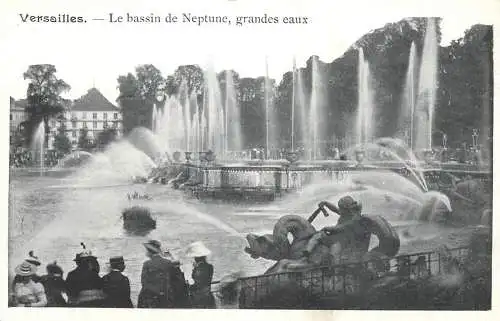 France Versailles chateau le bassin de Neptune