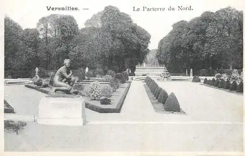 France Versailles chateau le parterre du Nord