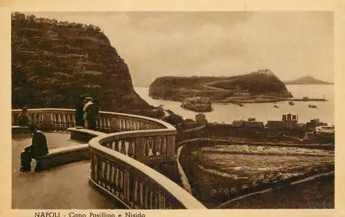 Postcard Italy Naples Capo Posillipo e Nisida