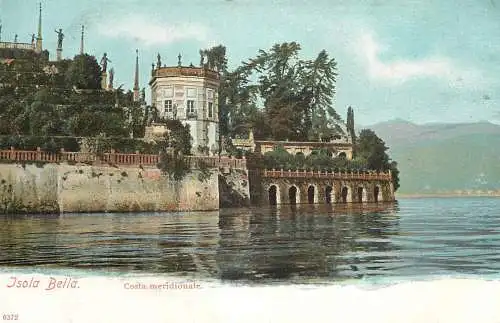 Postcard Italy Isola Bella costa meridionale