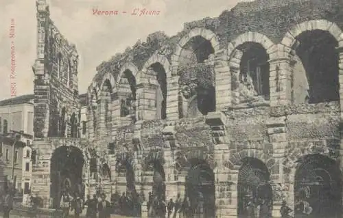 Postcard Italy Verona l'arena