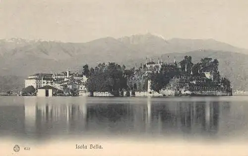 Postcard Italy Lago Maggiore Isola Bella