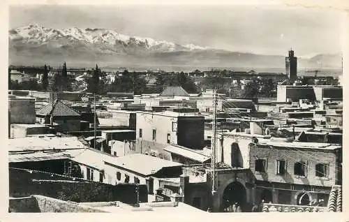 Postcard Africa Morocco Marrakesh place Djma el F'na
