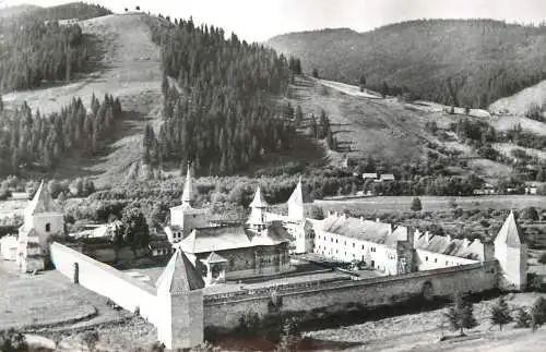 Postcard Romania Manastirea Sucevita